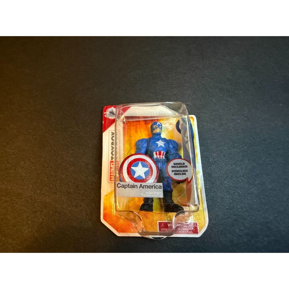 Captain America Action Figure Mini Brands Disney Store Marvel